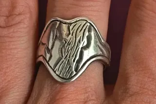 Anillo de plata