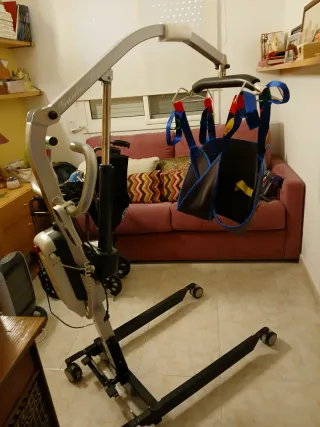 Grua para  personas mayores