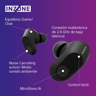 Sony INZONE Buds, Auriculares True Wireless Gaming