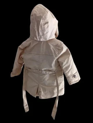 Trench Zara Baby Beige Bambina