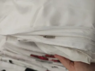 Funda Nórdica Mariposas Blancas y Negras