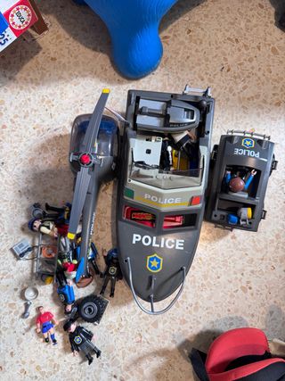 Lote de juguetes de policía