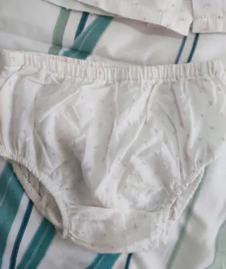 Vestido jesusita niña con capota