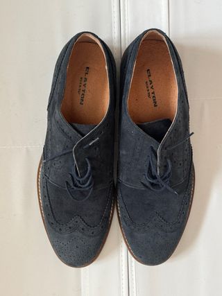 Scarpe eleganti Clayton blu Taglia 42