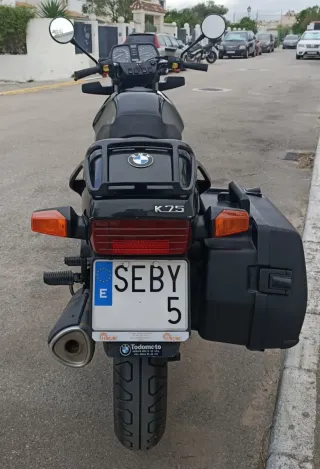 BMW K75 Metropolitan 1992 Negra
