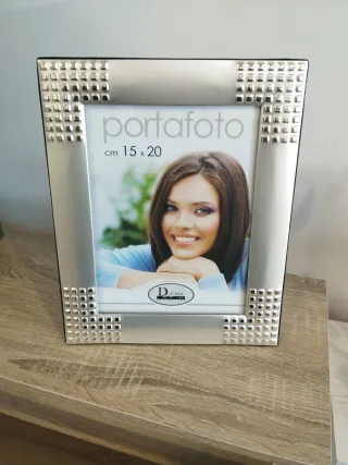 Cornice portafoto  in silver