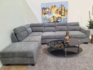 Sofá Chaise Longue Rinconera Gris