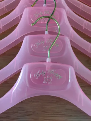 Pack 8 Perchas Highly Preppy Rosas