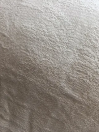 Manta beige suave zara