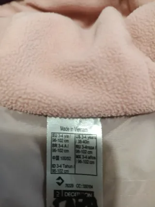 Chaqueta niña Quechua Decathlon