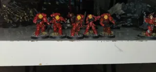 10 Assalt Intercessors + Capitano Blood Angels