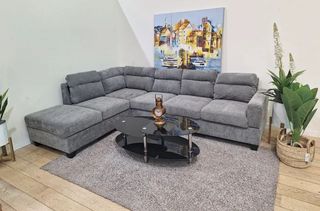 Sofá Chaise Longue Rinconera Gris