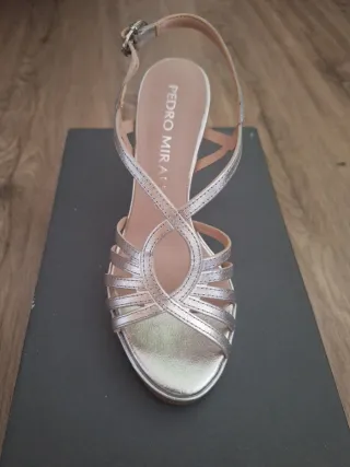 Sandalias Pedro Miralles Plataforma Tacón