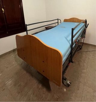 Cama articulada y elevable con colchon antiescaras