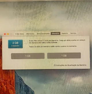 iMac 2009 500GB HD 2GB RAM