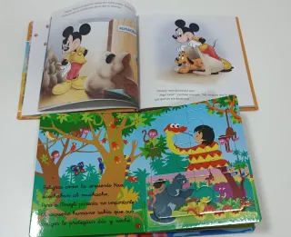 El libro de la selva y 4 Súper historias de Micky