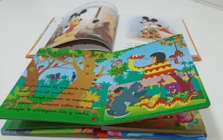 El libro de la selva y 4 Súper historias de Micky