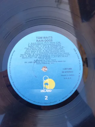 Vinilo TOM WAITS - Rain Dogs