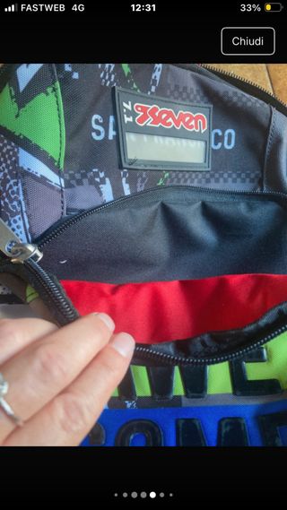 Zaino Seven Just Awesome come nuovo