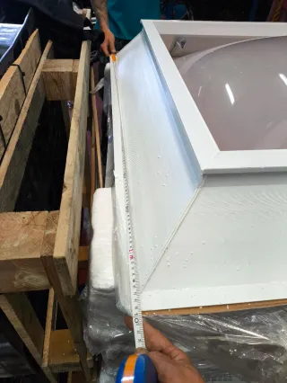 Claraboya para tejado o nave industrial