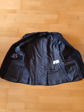 Americana niño azul marino