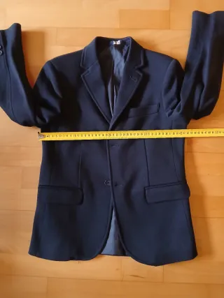 Americana niño azul marino