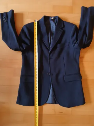 Americana niño azul marino