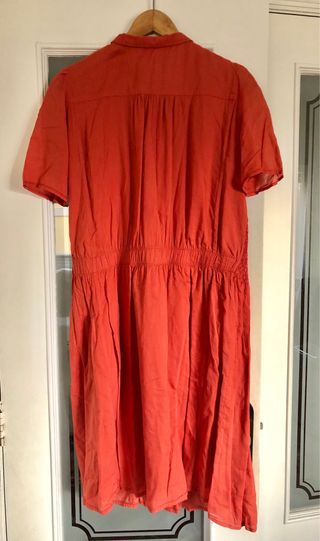 Vestido Bimba y Lola color teja