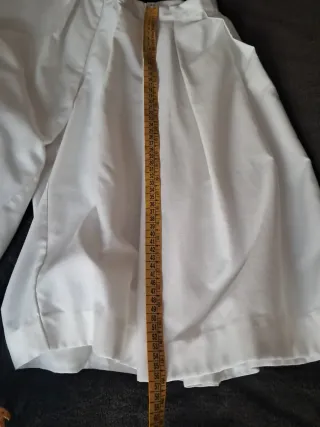 Faldón fallero blanco