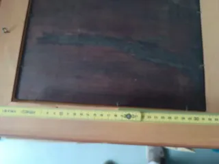Antiguo óleo sobre tabla Ecce Homo