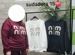 Sudadera Nim Talla Única 3 Colores sin marca