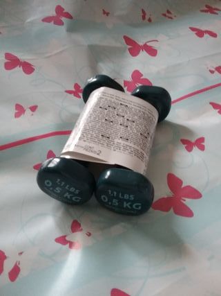 2 Mancuernas 0,5 Kg (1,1 Lbs)