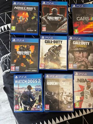 PS4 500GB Blanca Tengo juegos (preguntar)