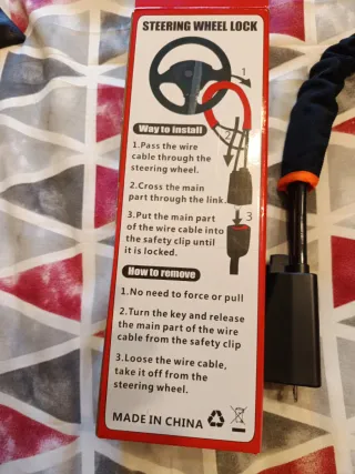 Antirrobo Volante Coche