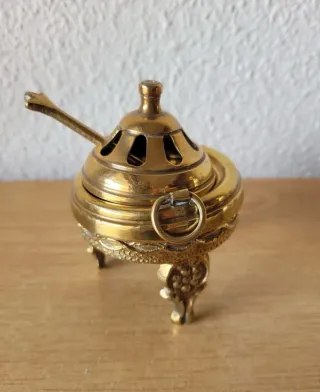 Mini brasero de latón