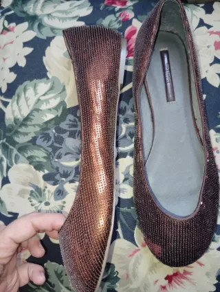 Bailarinas Fun&basics Cobre Talla 39