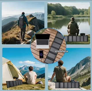 PANEL SOLAR PLEGABLE (6 PANELES) 30 W