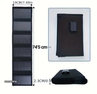 PANEL SOLAR PLEGABLE (6 PANELES) 30 W