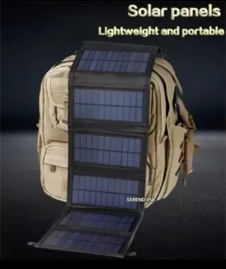 PANEL SOLAR PLEGABLE (6 PANELES) 30 W
