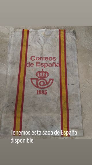 2 Saco Correos España 1985