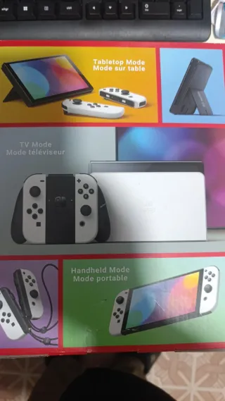 Switch OLED en venta o cambio por ps5 negociable