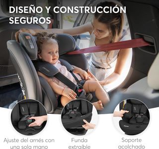 - - - - - - - - KikkaBoo Silla Coche Bebé sin IS
