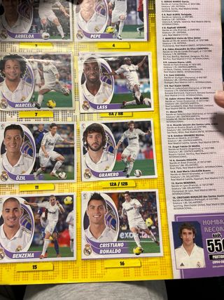 Álbum La Liga BBVA 2012-2013