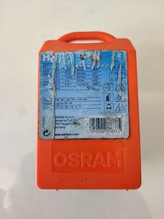 Juego de fusibles y lámparas H7, de la marca Osram