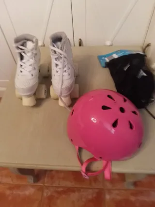 Patines blancos talla 36-37