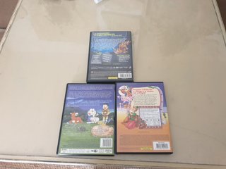 Lote 3 Películas DVD Scooby-Doo y Doraemon