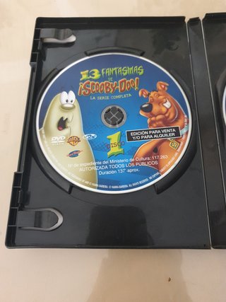 Lote 3 Películas DVD Scooby-Doo y Doraemon