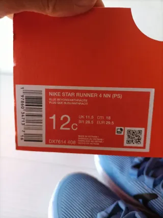 Nike Star Runner Bambino Blu N.29,5
