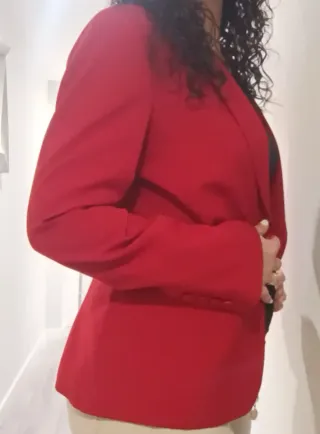 Chaqueta Roja Mujer