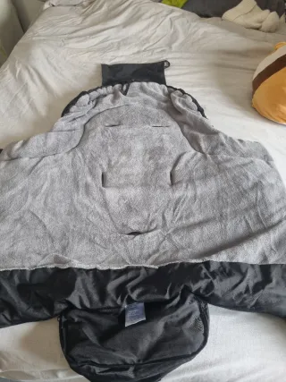 Saco de silla polar negro